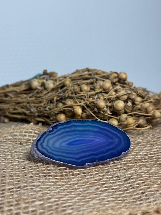 Achat Scheiben ( Mini- Geoden) violett - Harmonie, Schutz & Energieausgleich