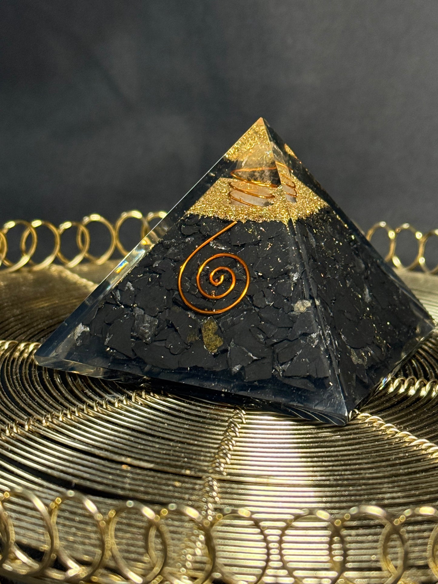 Orgonit Pyramide Turmalin