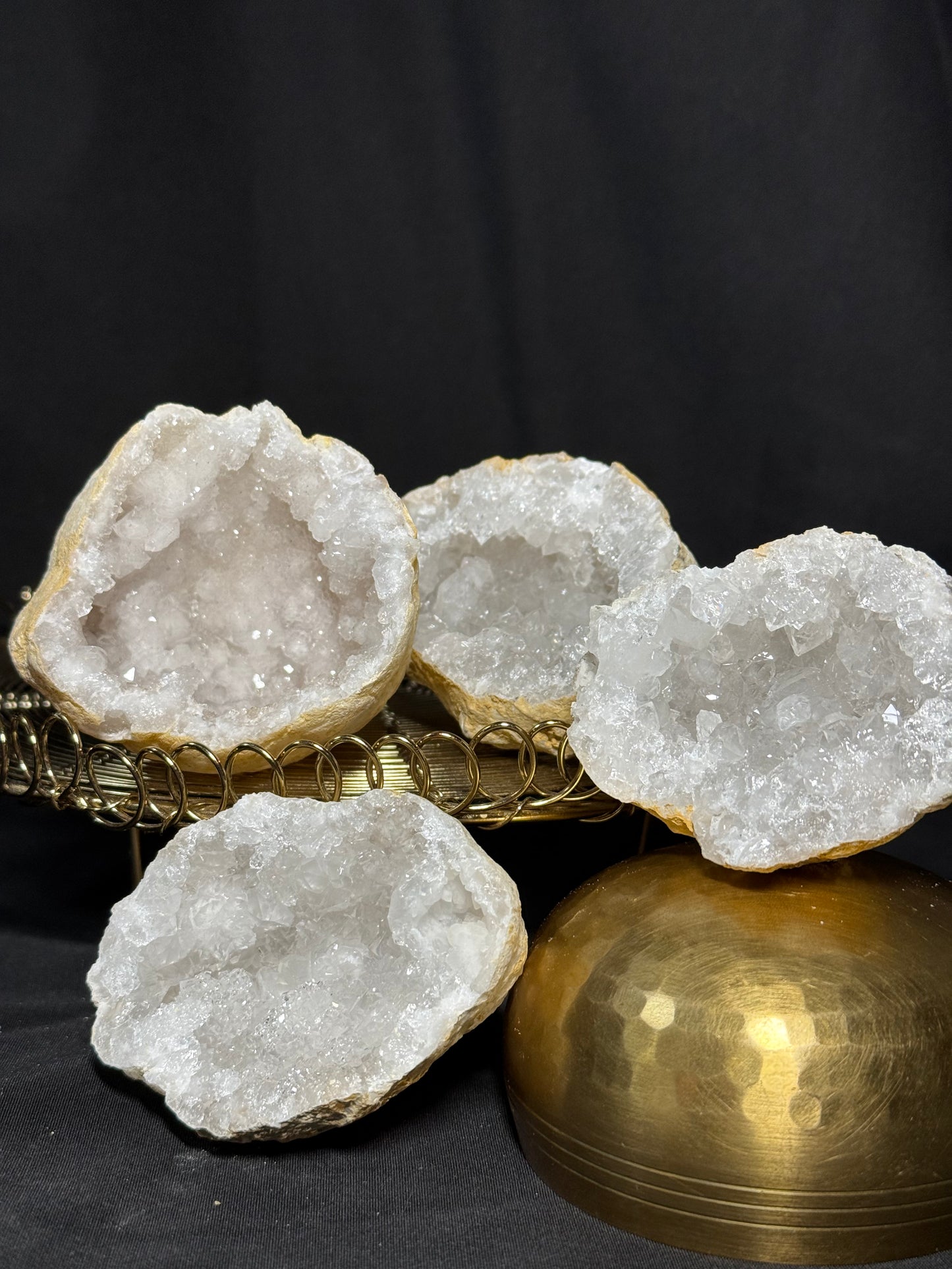 Bergkristall Geode - Licht & Klarheit