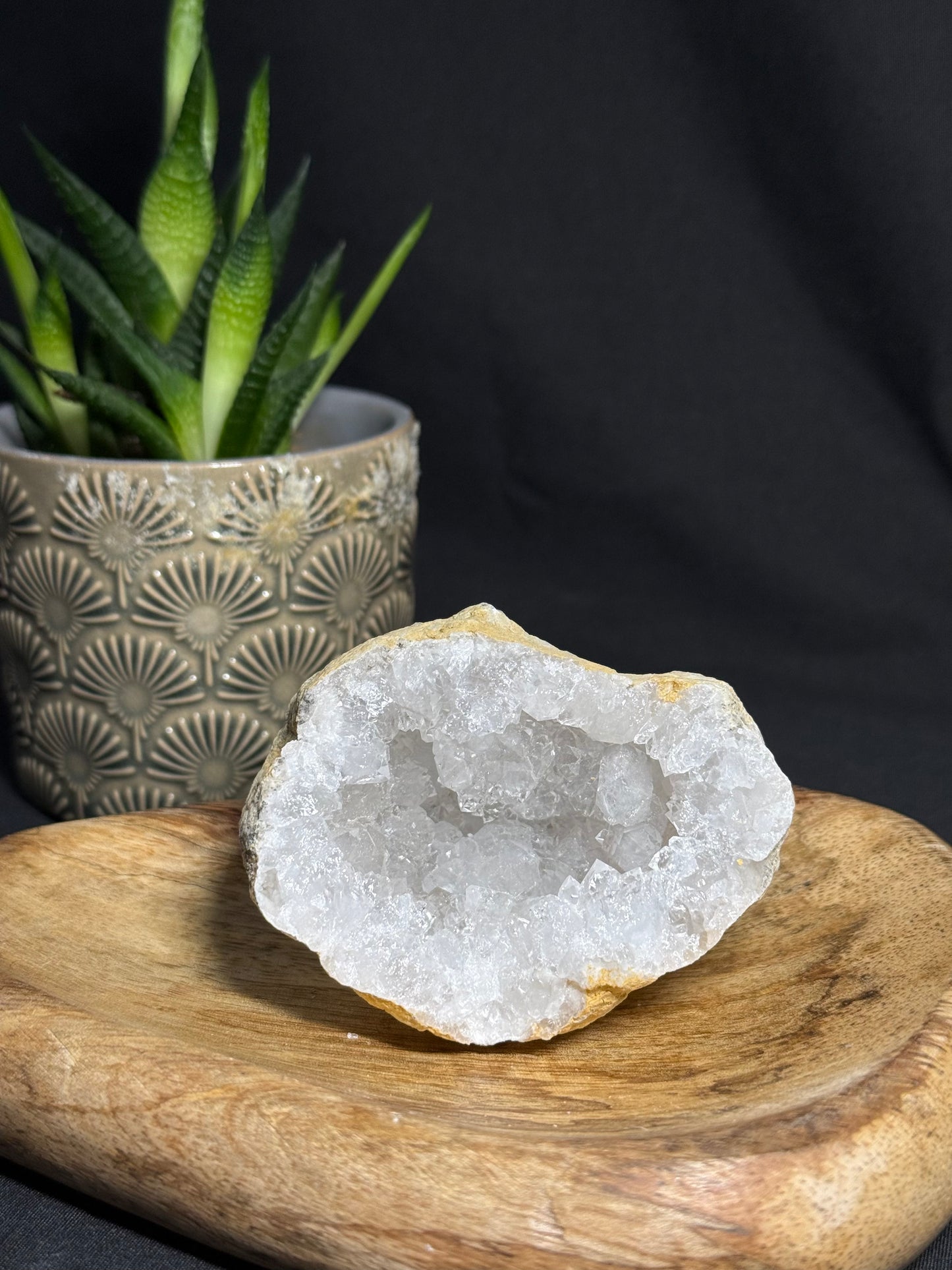 Bergkristall Geode - Licht & Klarheit